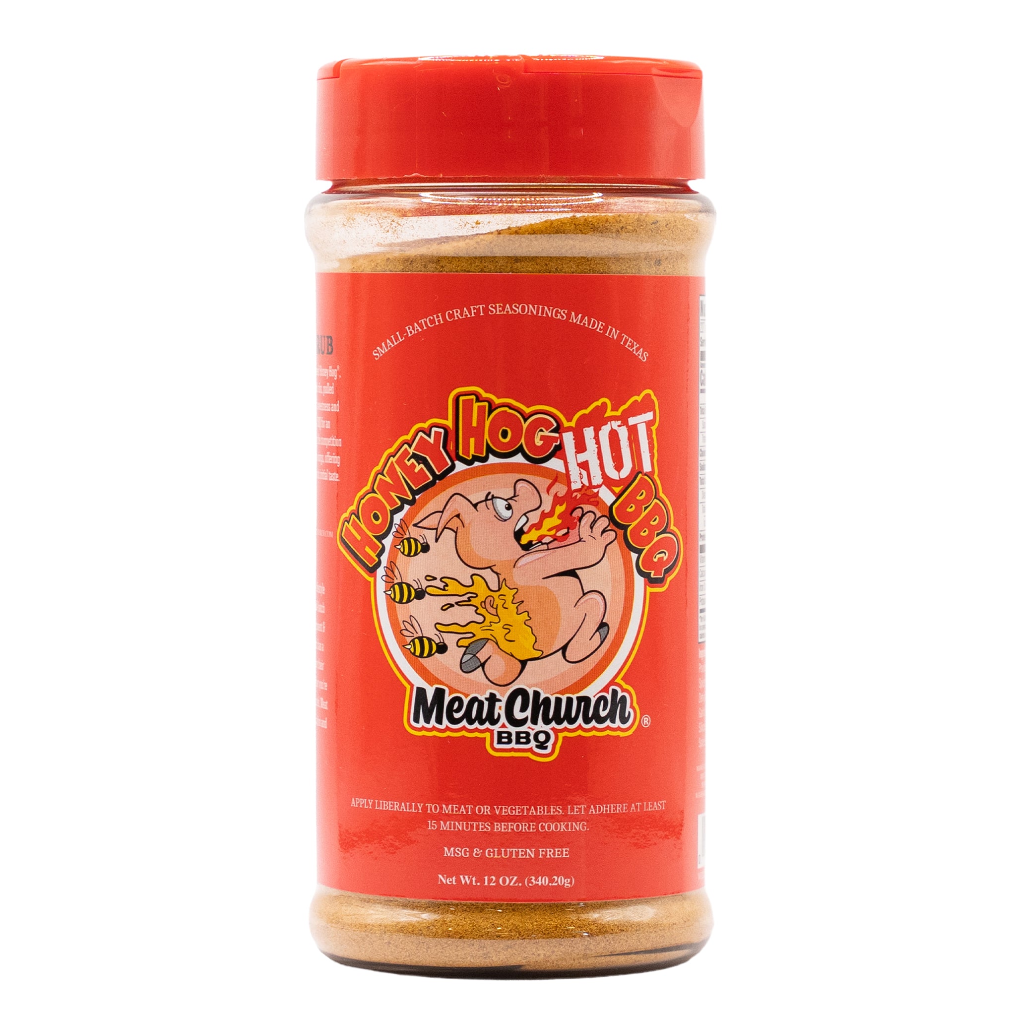 Meat Church Honey Hog Hot!BBQ 12oz