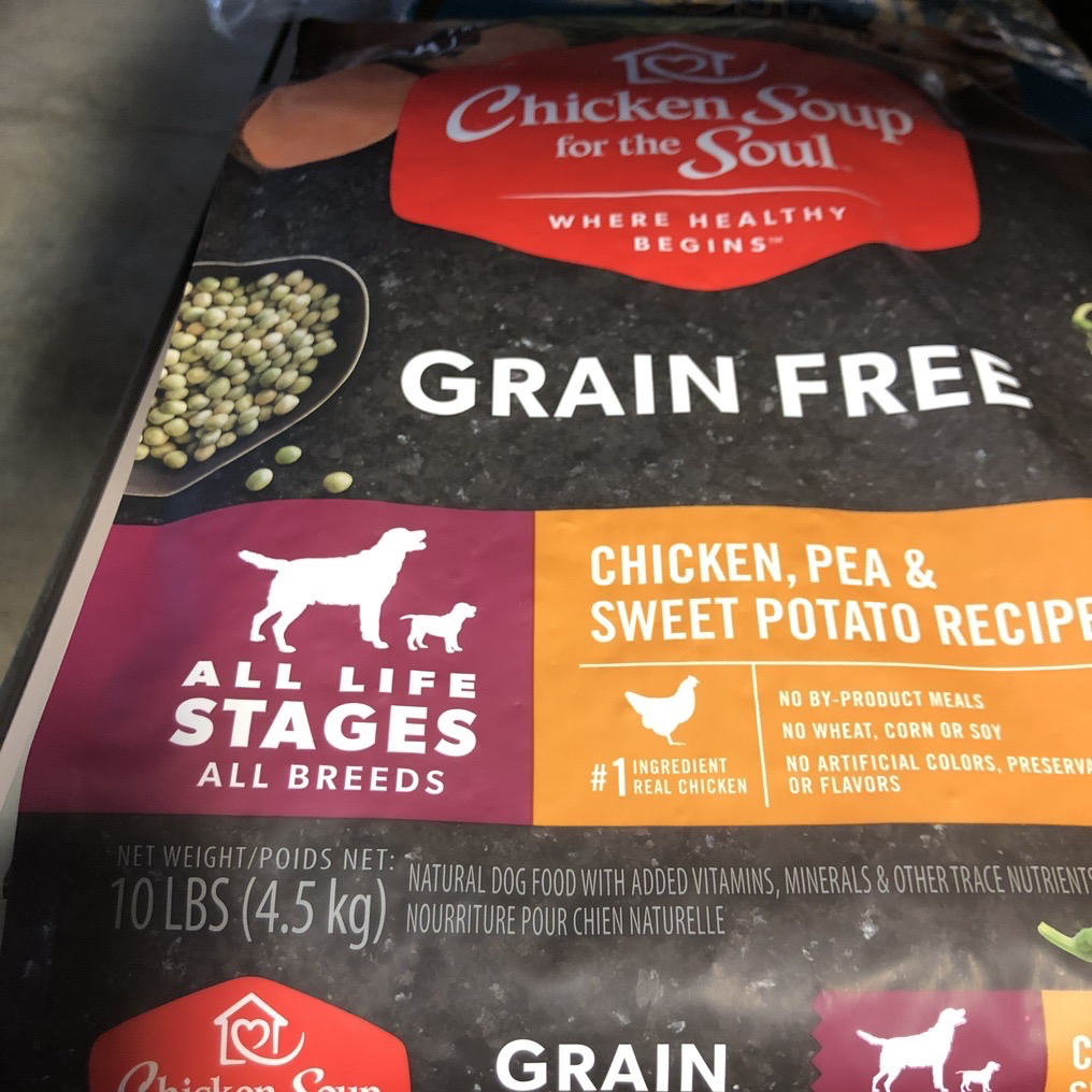 Chicken Soup Grain Free Chicken Pea & Sweet Potato Dog Food 10lb
