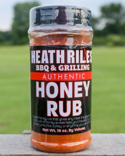 Heath Riles Honey Rub 16oz Shaker