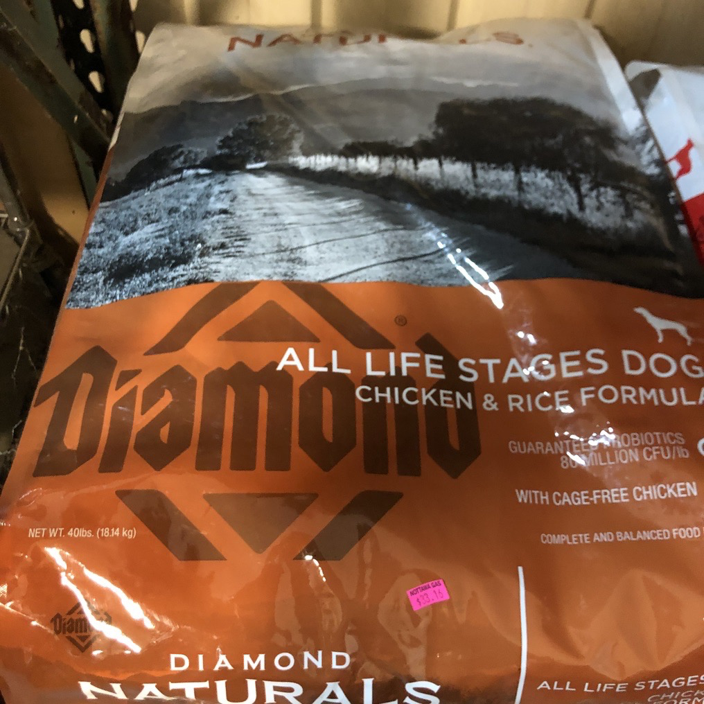 Diamond Naturals Chicken & Rice 40lb Bag
