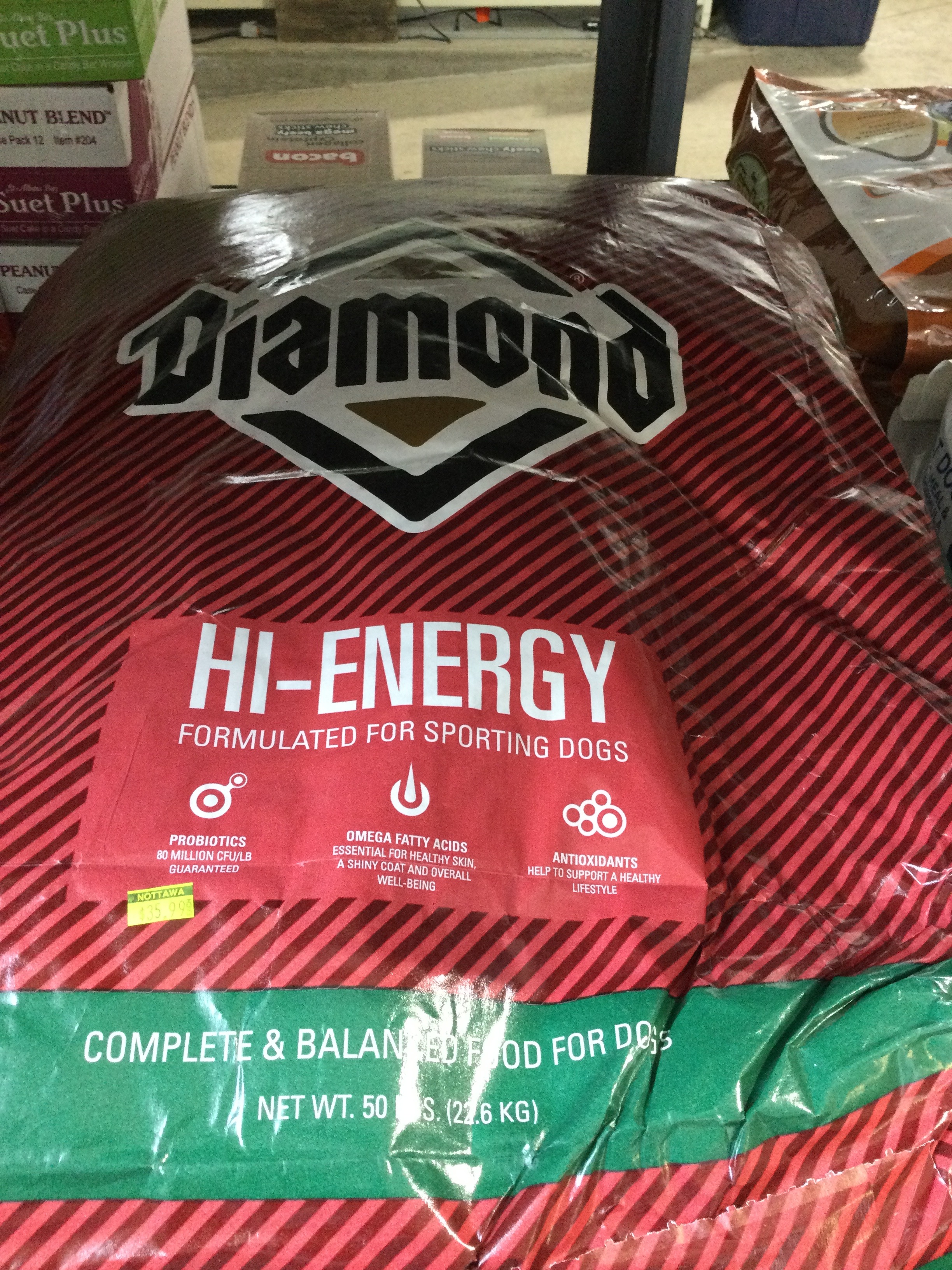 Diamond Hi-Energy Sporting Dog 50# 24/20
