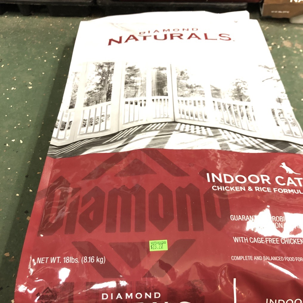 Diamond Naturals Indoor Cat 18 lb for Hairball Control