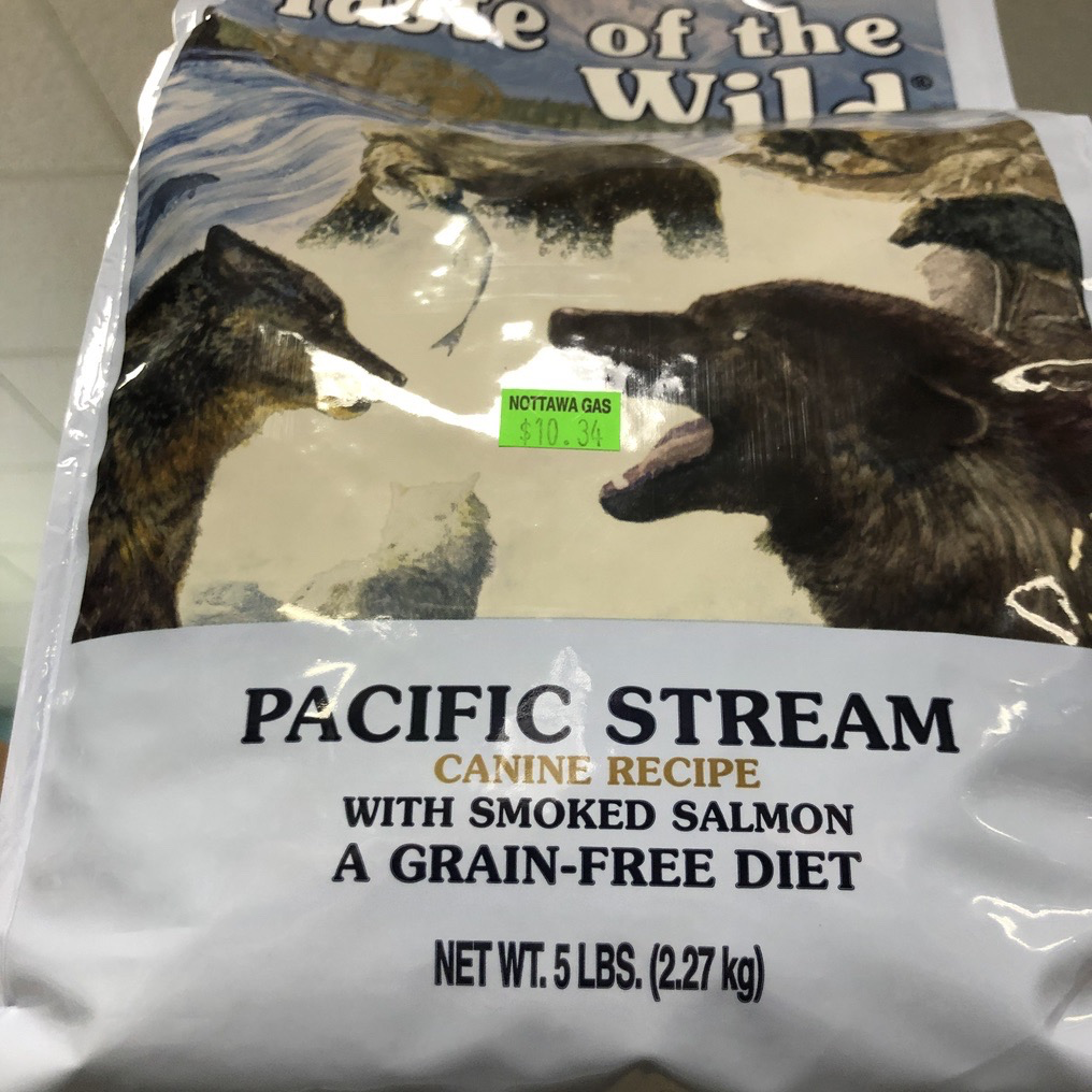 5lb Taste of the Wild - Pacific Stream Canine w/Smoked Salmon
