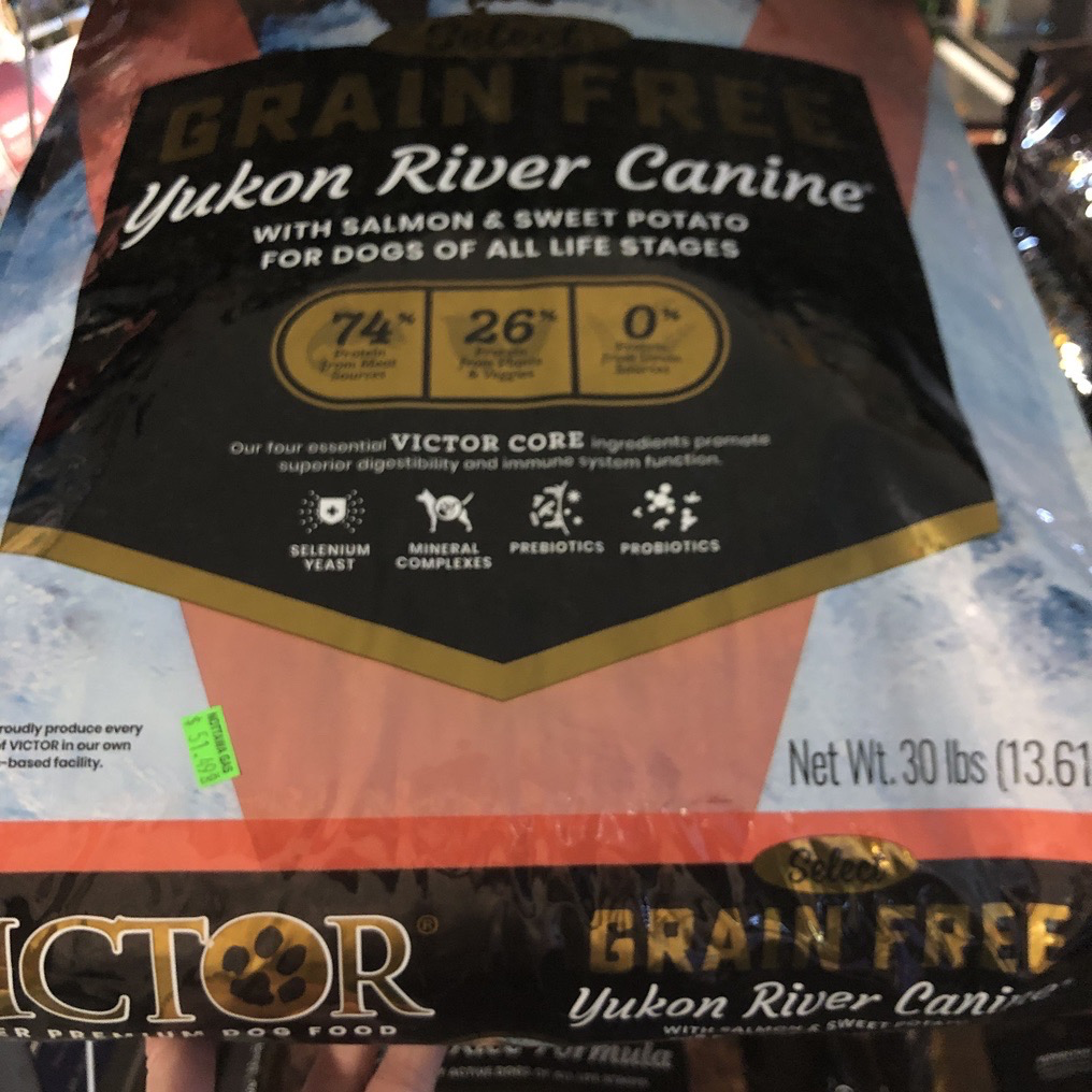 Victor Grain Yukon River Salmon & Sweet Potato 30lbs