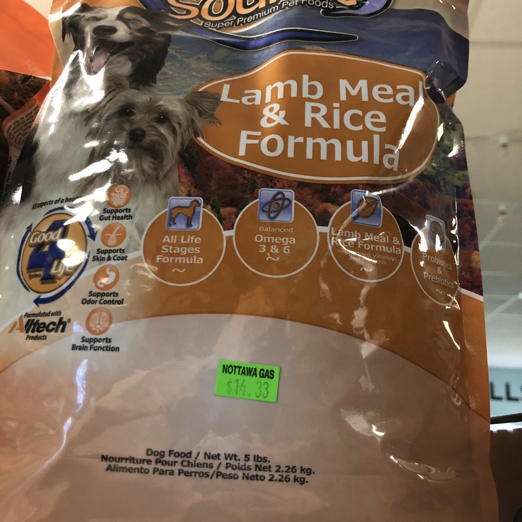 4lb Nutri Source Lamb & Rice