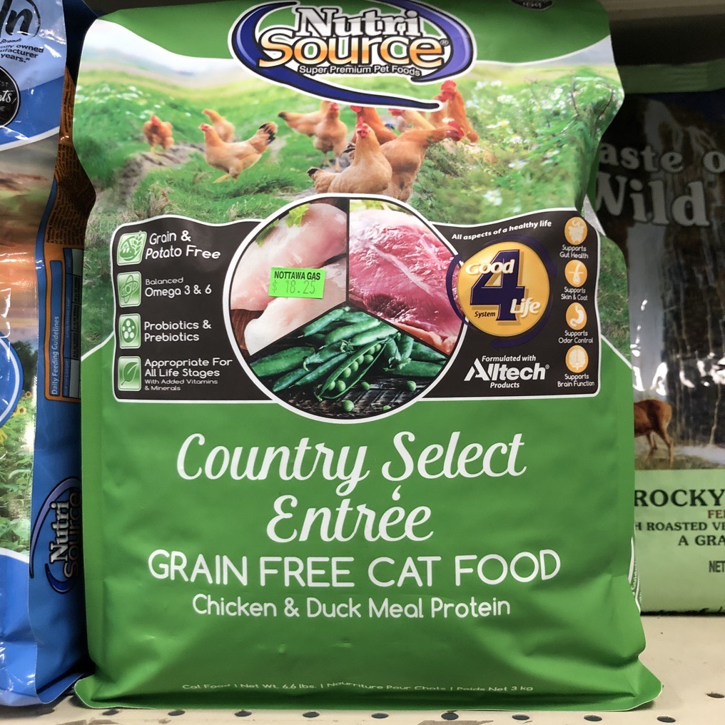 Nutri Source Grain Free Country Select Entree Cat Food 6.6#
