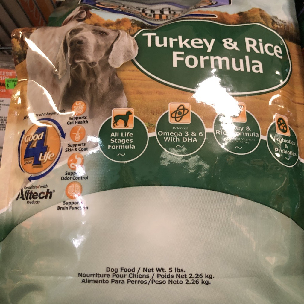 5lb Nutri Source Turkey and Rice Dog Food