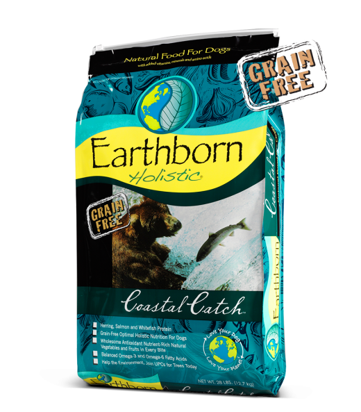28lb Earthborn Holistic Coastal Catch Dog Food