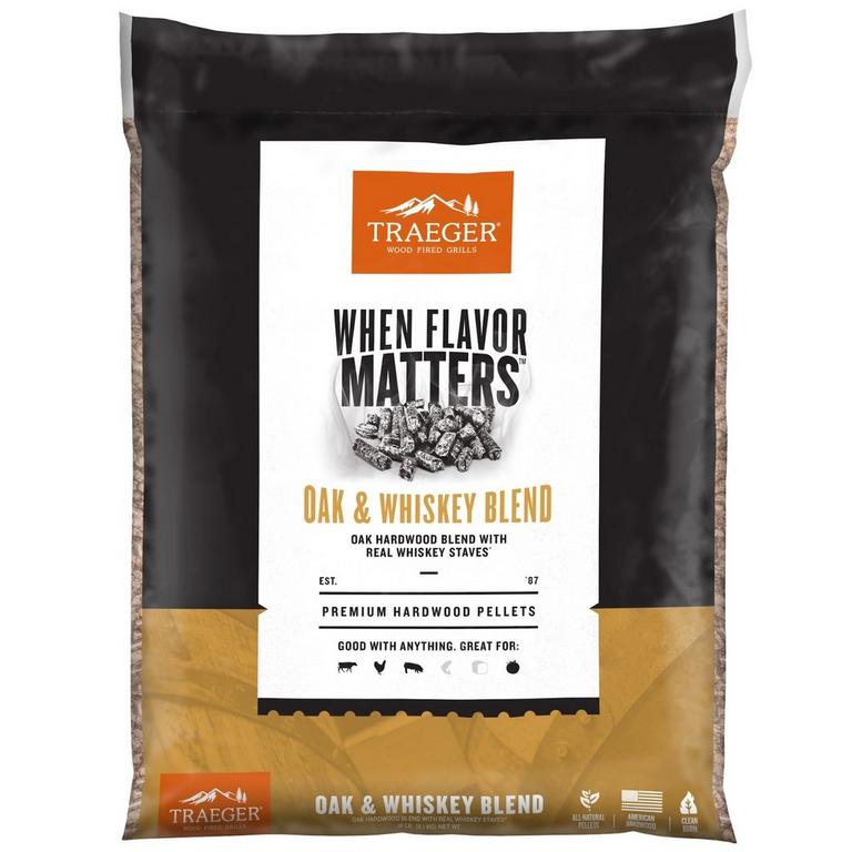 Traeger Oak & Whiskey Blend Pellet 20lb