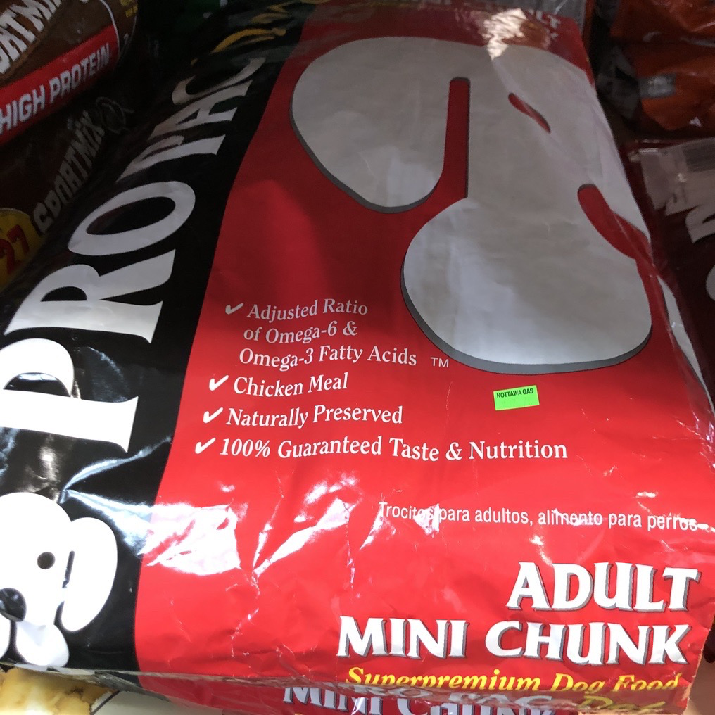 Pro Pac 40lbs Adult Mini Chunk Dog Food