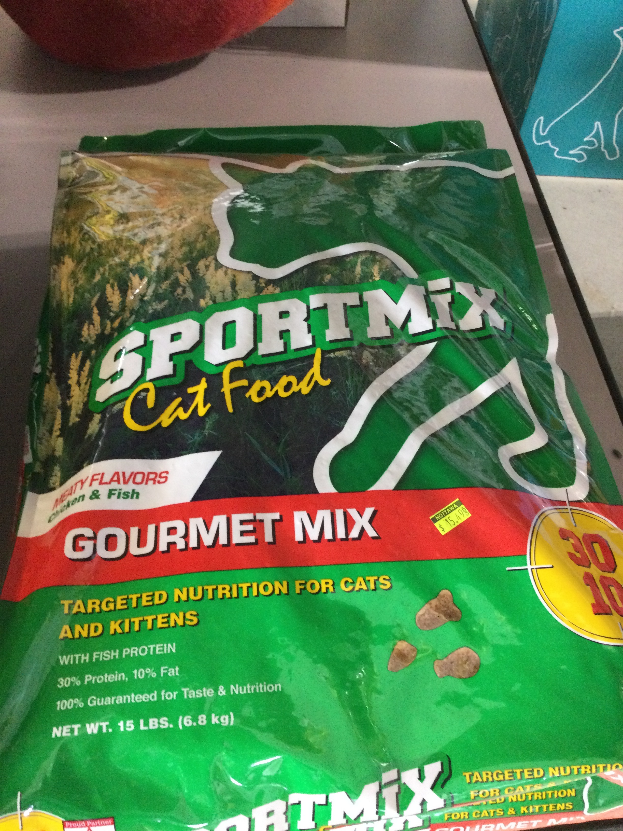 Sportmix Gourmet Cat Food 15lb