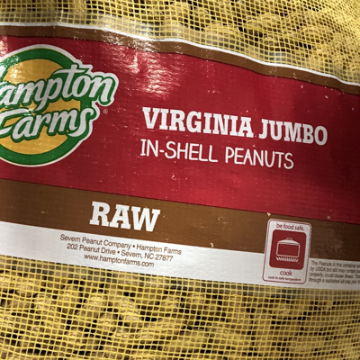 50 LB Whole in-shell Peanuts Raw
