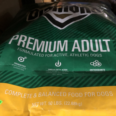 50lb Diamond Premium Dog Food  26/18 Bag