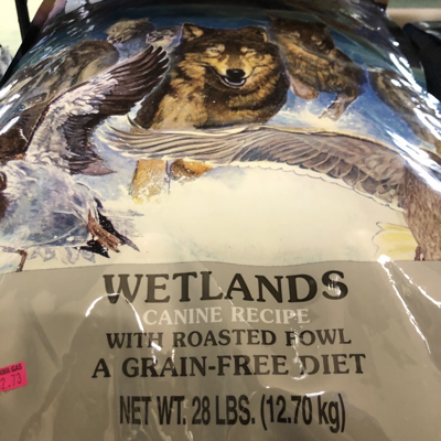 28 lb Taste of the Wild Wetlands w/Roasted Fowl
