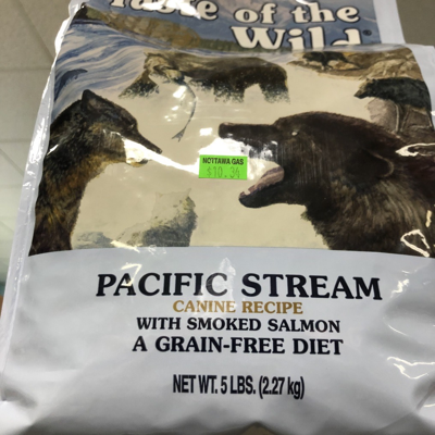 5lb Taste of the Wild - Pacific Stream Canine w/Smoked Salmon