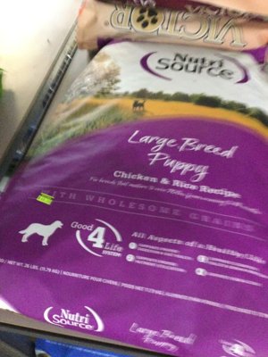 26lb Nutri Source Large Breed Puppy Chicken & Rice