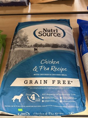 Nutri Source 26# Grain Free Chicken & Pea