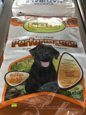 40lb Tuffy's Gold Premium Performance Dog Food 30/20