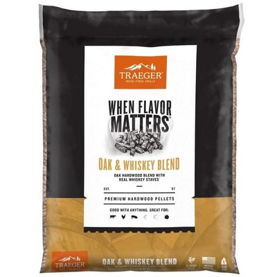 Traeger Oak & Whiskey Blend Pellet 20lb