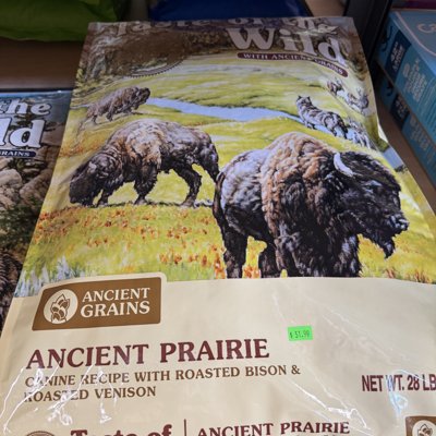 28 lb Taste of the Wild Ancient Prairie  Roasted Bison / Venison