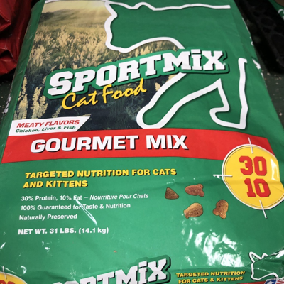 Sportmix Gourmet Mix 31lb Cat Food